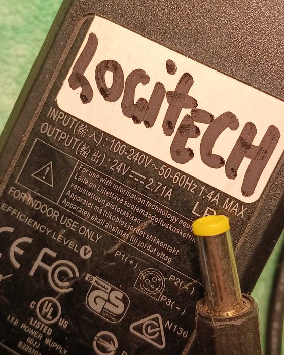 Блок живлення до керма ігрового Logitech g27 g25 g29 forsa momo 24v