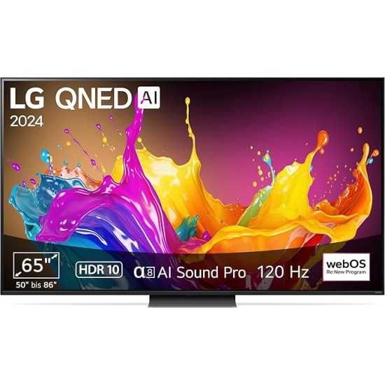 LG 65QNED86T3A Smart TV, 4K Ultra, WebOs, 120Hz HDMI 2.1 nowy/dostawa