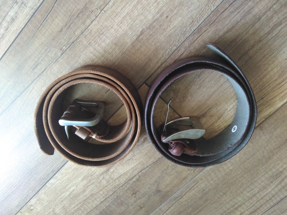 Нові шкіряні ремні, розмір 95