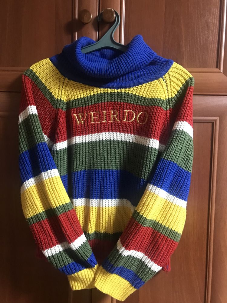 Цветной свитер WEIRDO