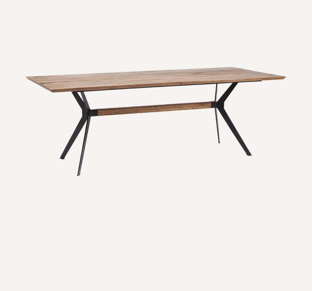 Stół do jadalni z drewna dębowego Downtown Westwing Collection