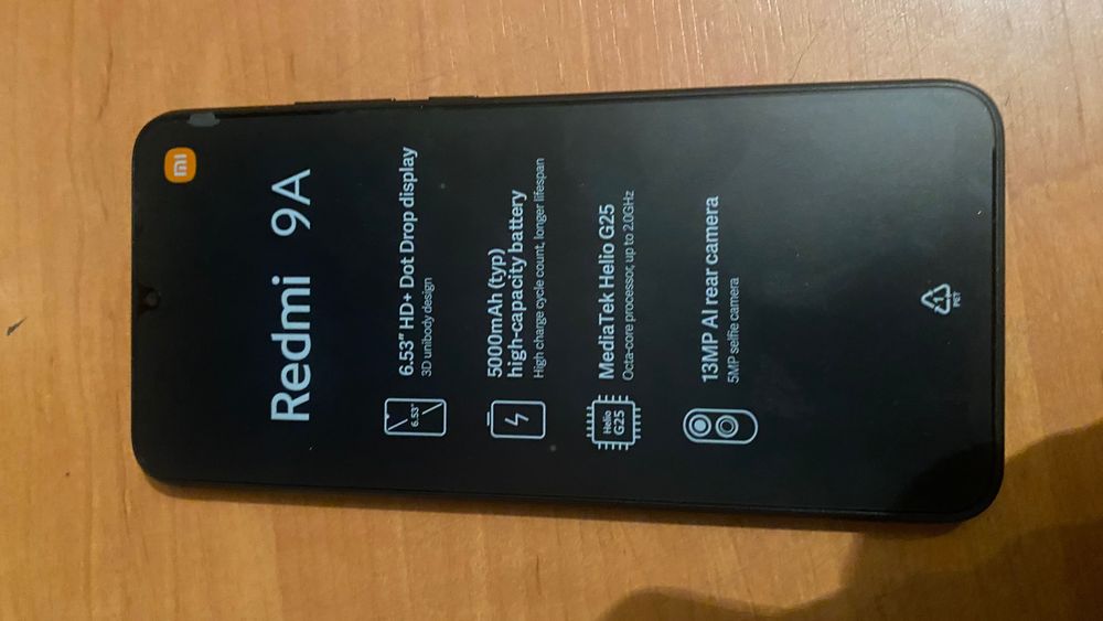 Nowy telefon Redmi9A