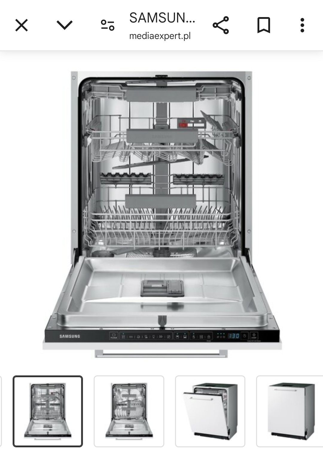 Sprzedam zmywarkę Samsung 60 cm