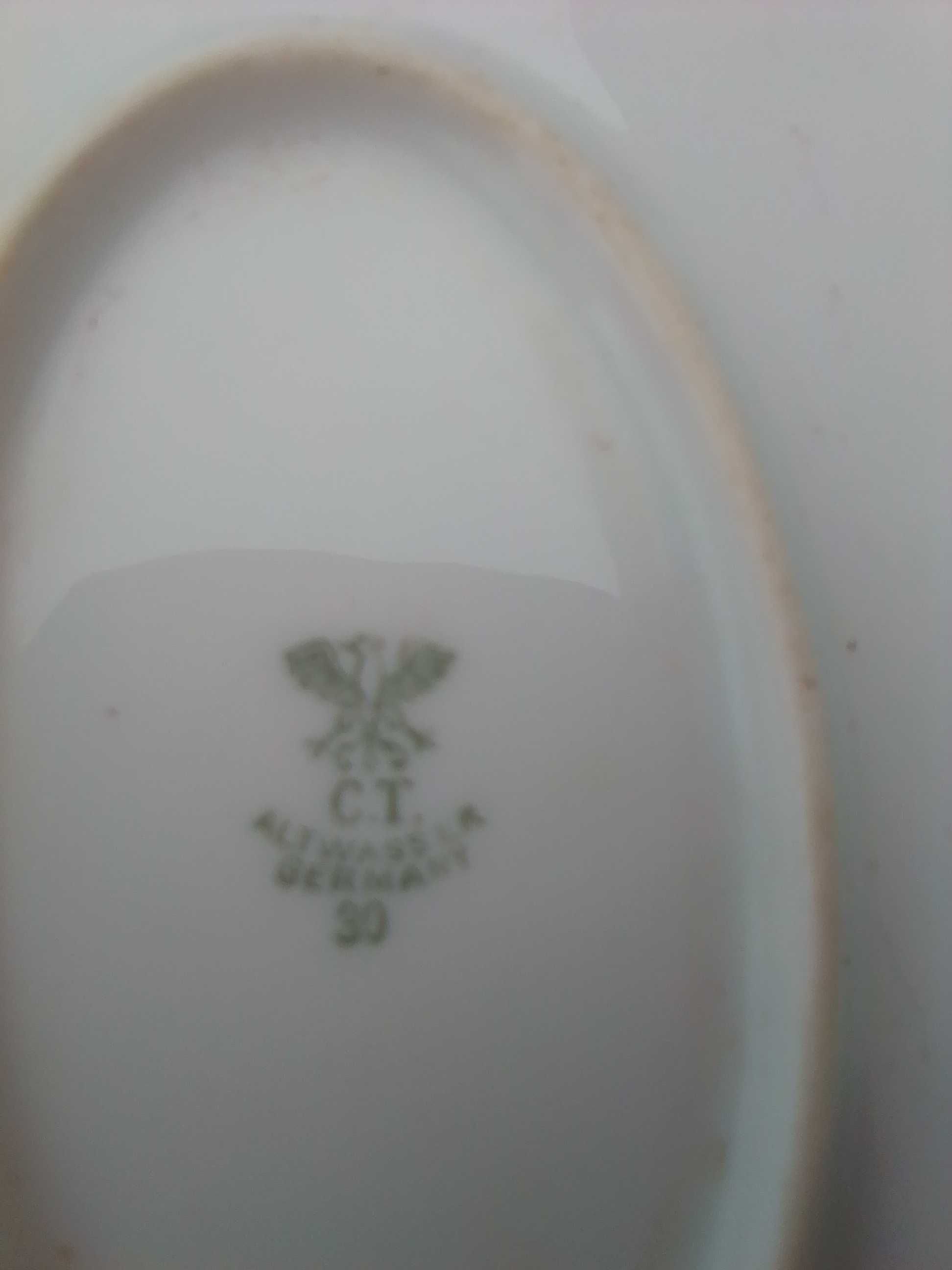 Patera porcelanowa, C.T. Altwasser Germany 30.