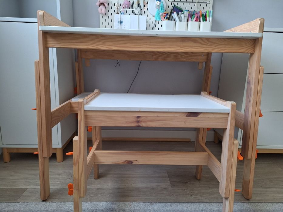 Biurko ì ława ikea Flisat