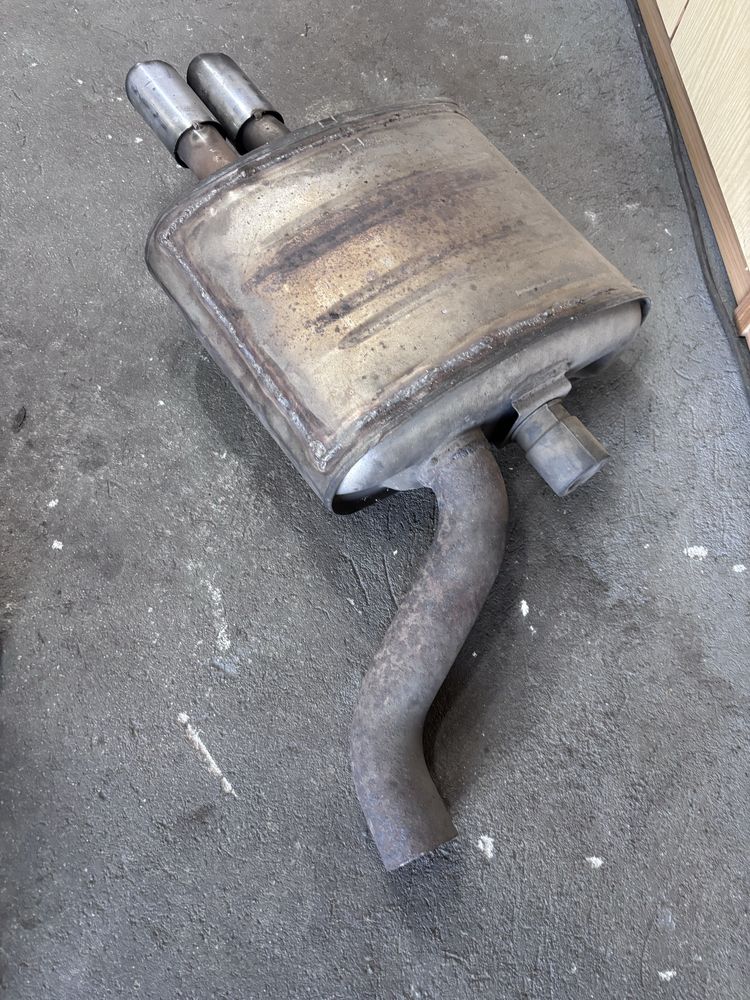 Tlumik koncowy przelotowy bmw e60