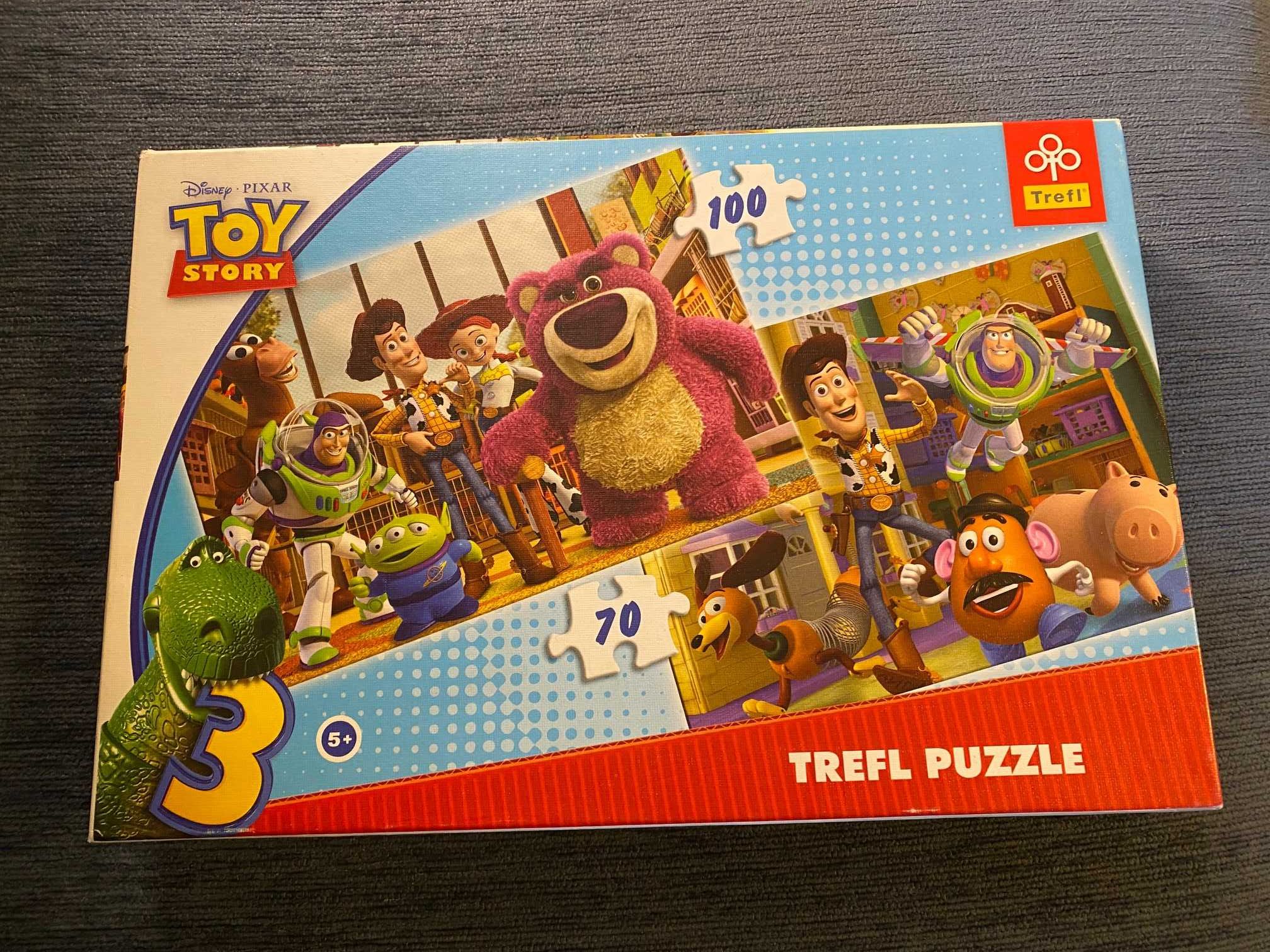 Puzzle Trefl Toy Story (2w1) 100, 70 elementów