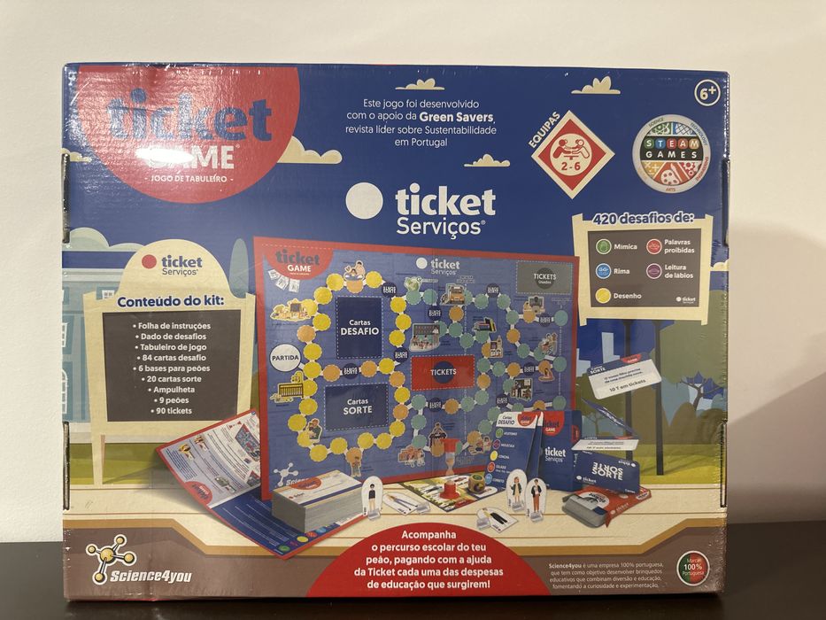Jogo novo embalado “Ticket Game”