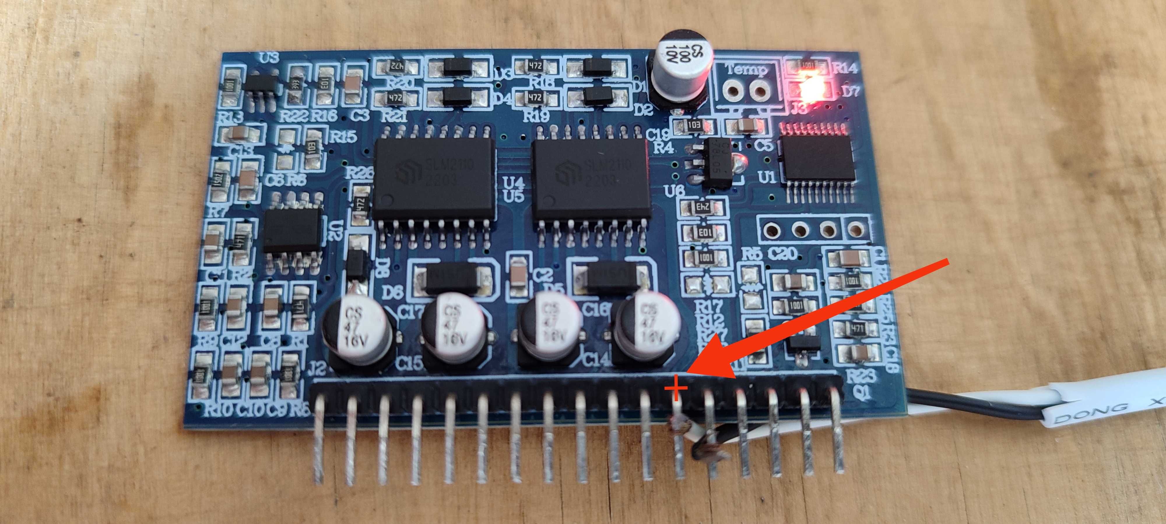 Плата драйвера чистого синуса CH32F030/Sine wave drive V3.1