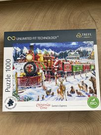 Puzzle 1000 elementów Santa's Express Trefl 10755