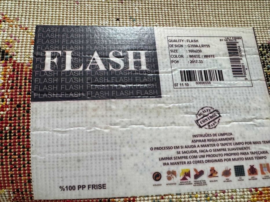 Carpete Flash Multicolor  160x230