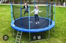 Trampolina 3 m w dobrym stanie
