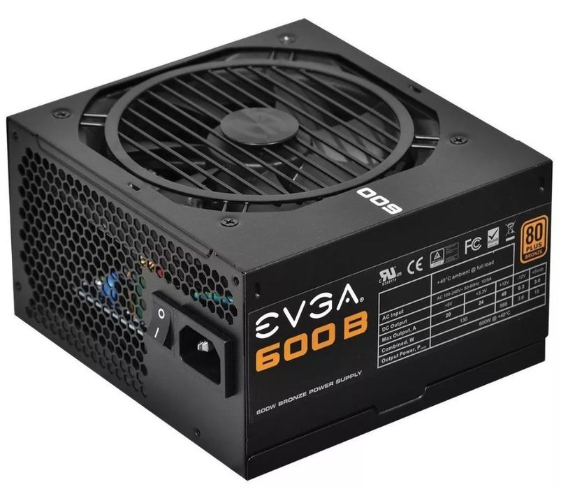 Zasilacz Atx Evga 600B Bronze Power 100-B1-0600-Kr