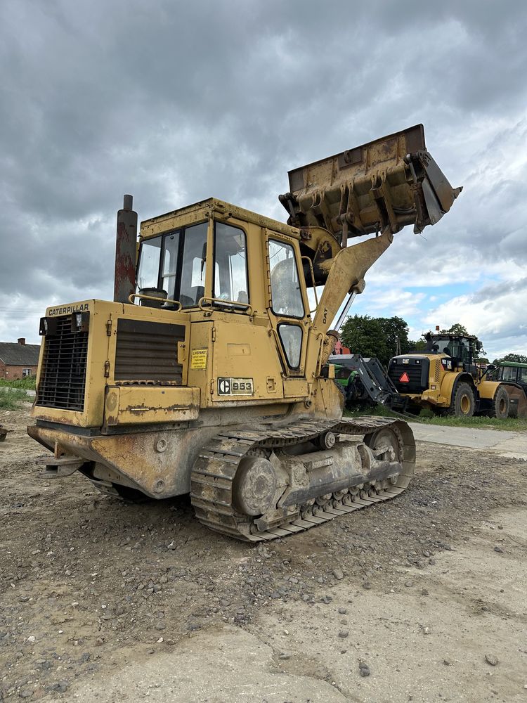 Spychacz CAT 953 ładowarka spycharka gąsienicowa