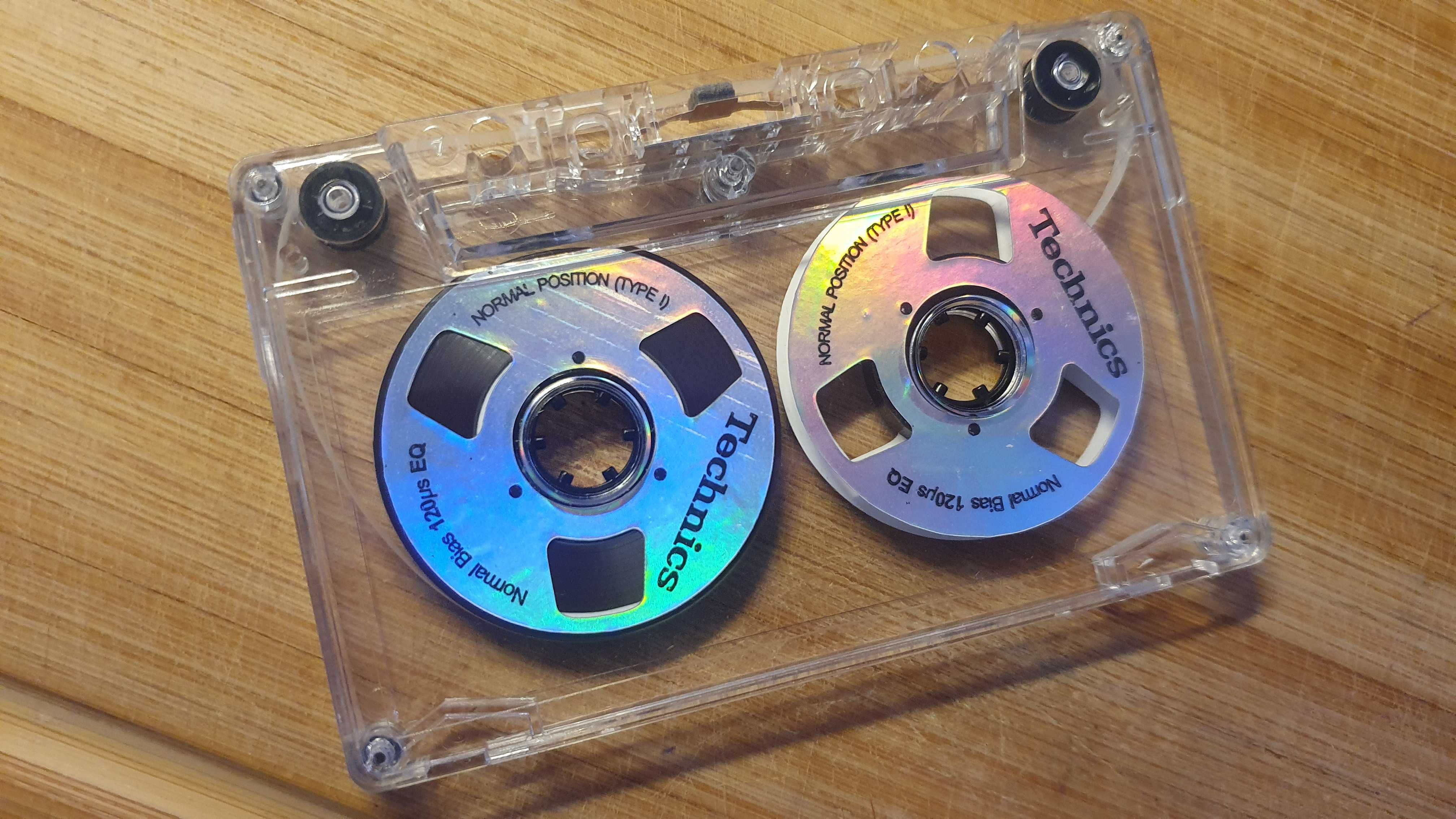 Kaseta Szpulki SREBRNA pryzmat reel to reel