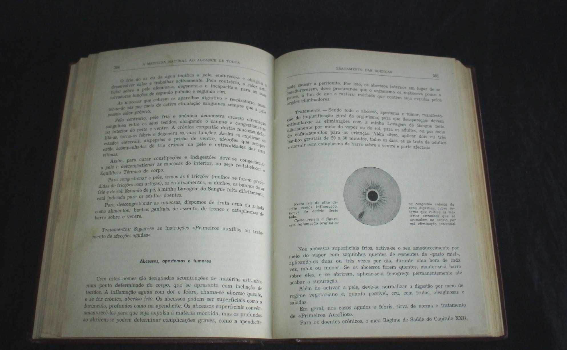 Livro A Medicina Natural ao Alcance de Todos 1958