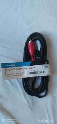 Kabel Audio 2 RCA /3,5 mm Jack