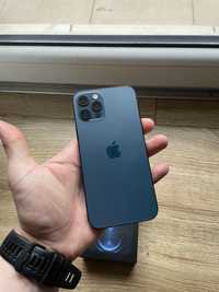 iPhone 12 Pro 128GB Pacific Blue Ładny z Etui