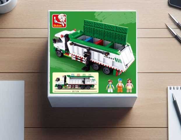 Конструктор Мусоровоз техник машинка 432д сумісний Лего сити Lego city