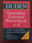 Słownik j. niemieckiego Duden, Deutsches Universal Wörterbuch.