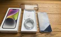 Iphone 14 128GB biały, idealny stan! Dowód zakupu.