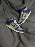 Кросівки NIKE DUNK High GOLDEN HARVEST “METEOR BLUE” 45.5 29.5 данк