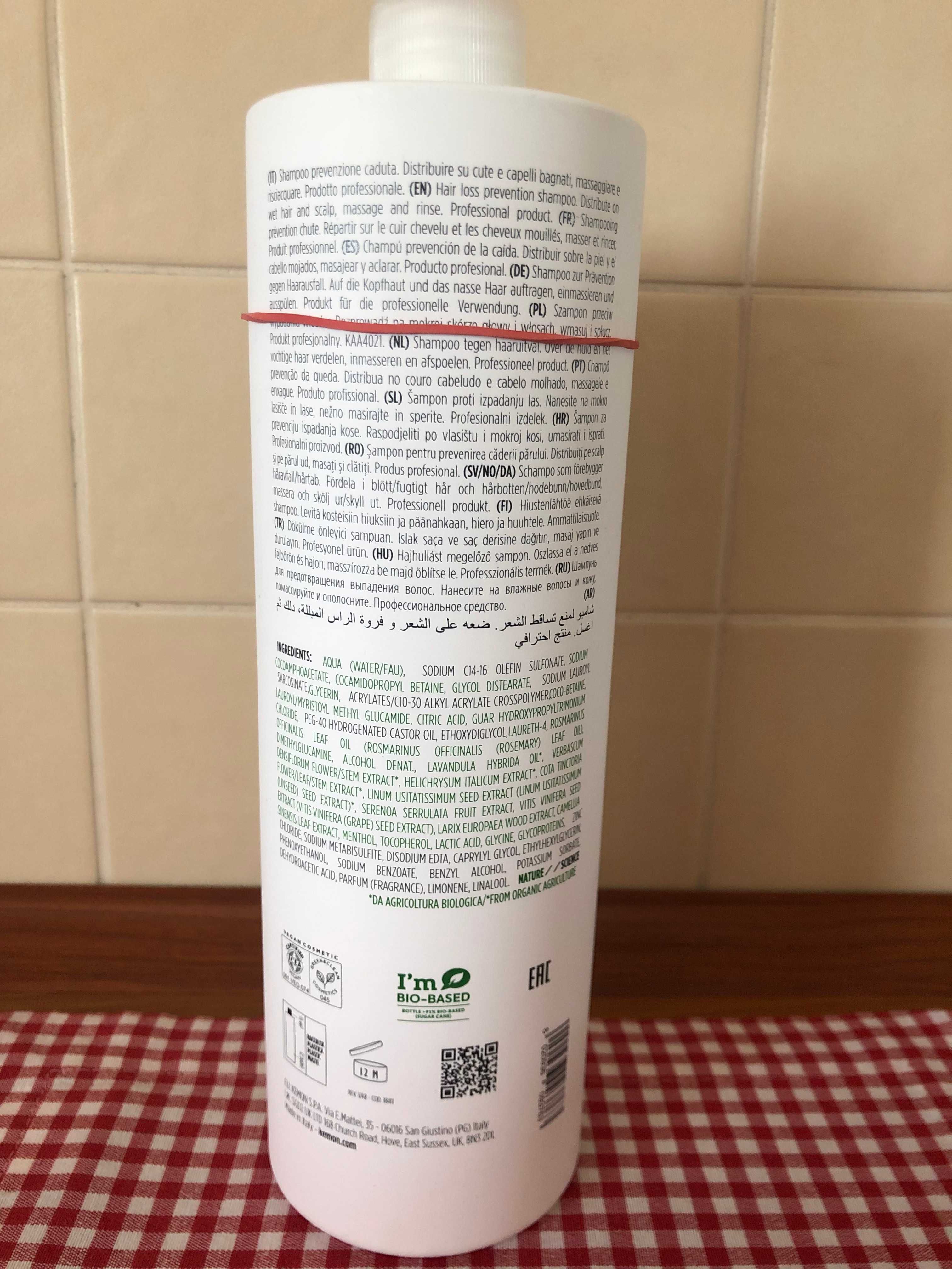 Kemon szampon Actyva P factor 1000 ml z pompką - używany