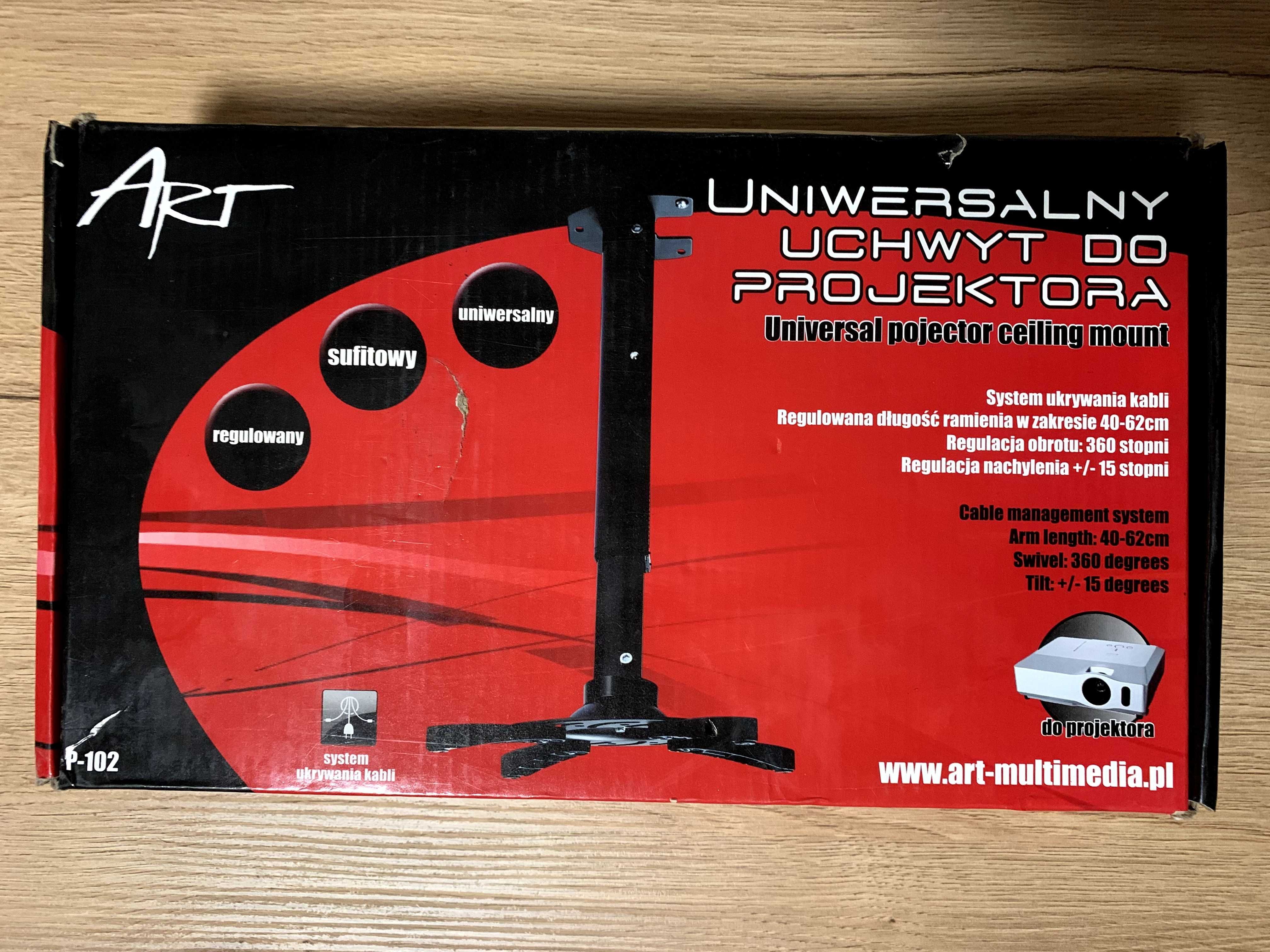 Uniwersalny uchwyt do projektora ART p-102