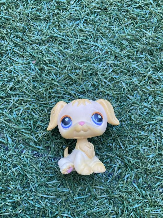 Littlest Pet Shop (LPS) golden retriever - UNIKAT