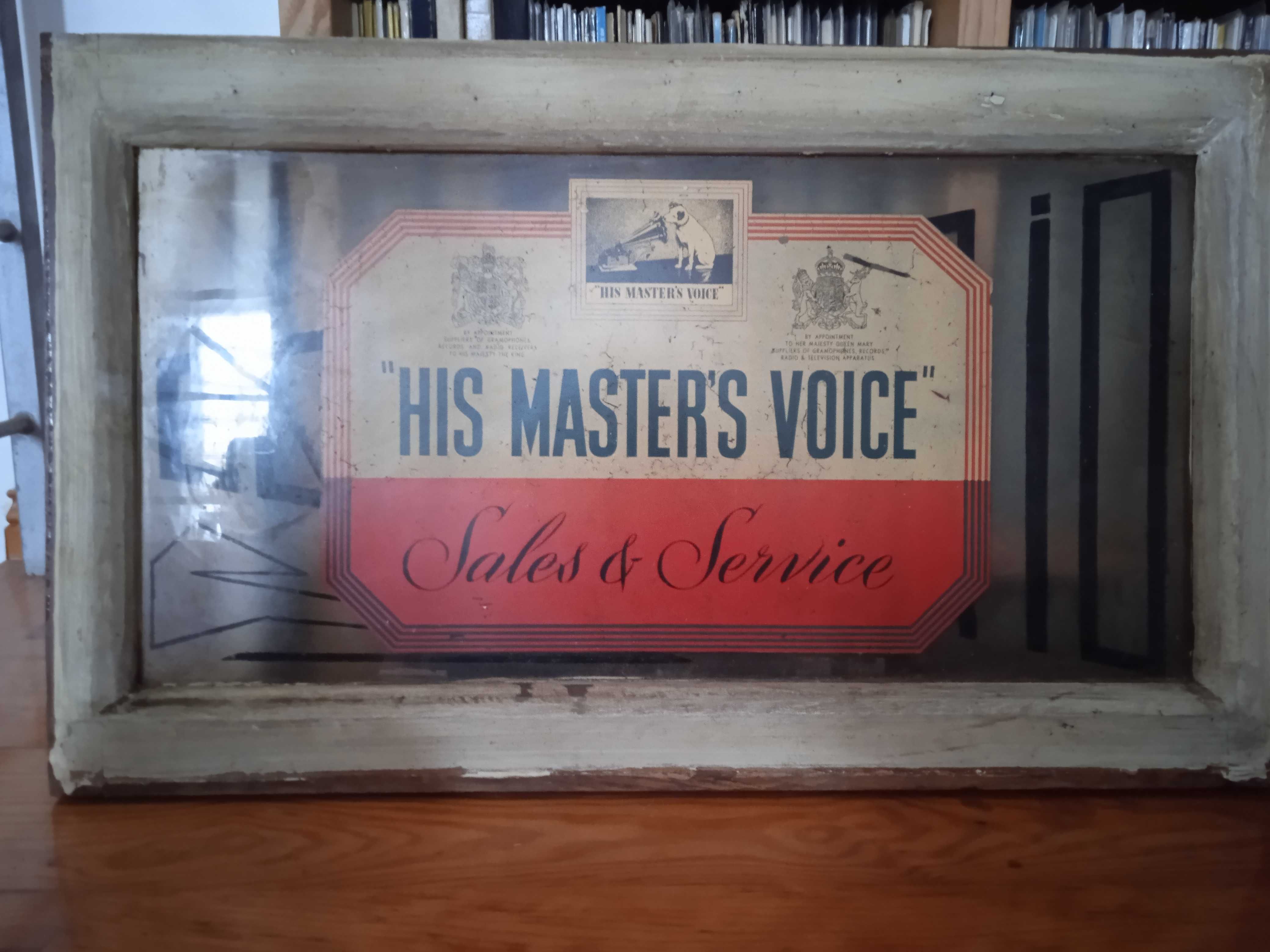 Publicidade Antiga His Master's Voice