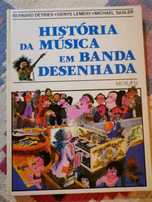História da música em banda desenhada