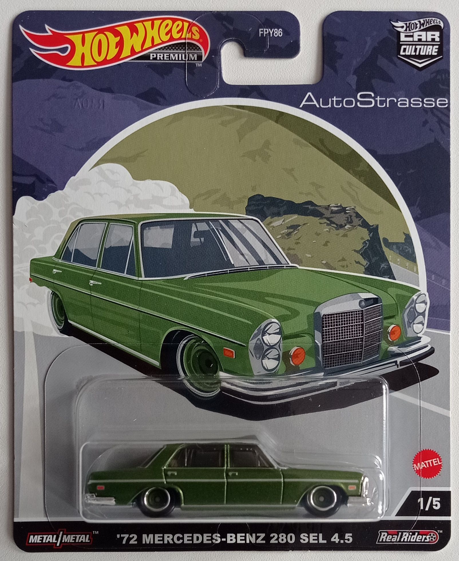 Hot Wheels '72 Mercedes-Benz 280 SEL 4.5