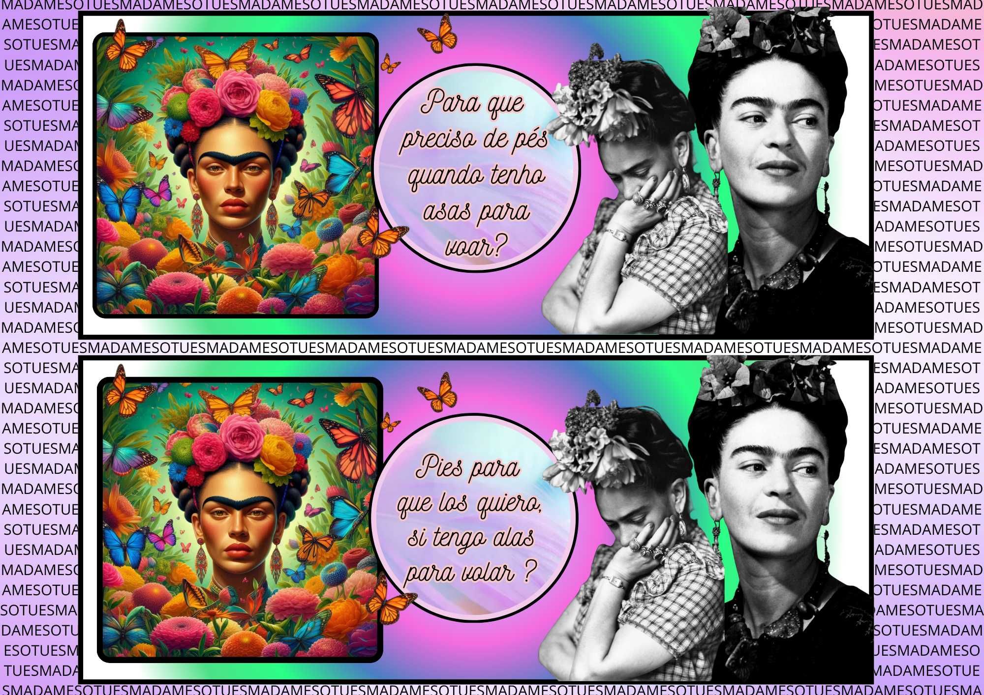 Caneca Frida Kahlo – Arte, Alma e Cerâmica pela Madame Sotues