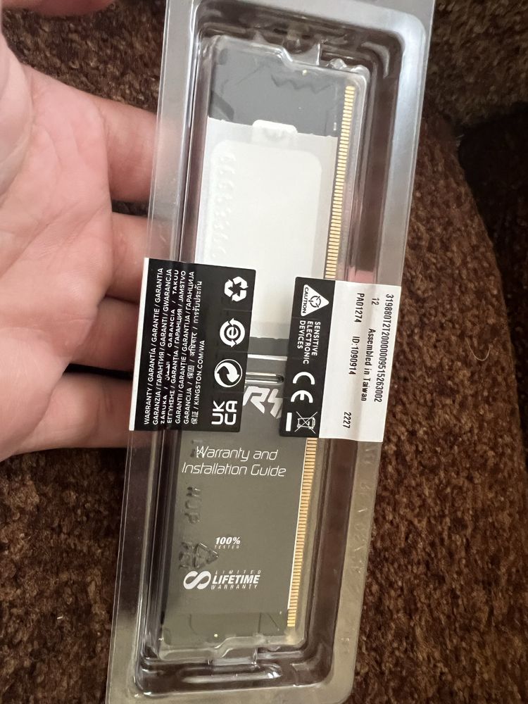 Оперативна памʼять KINGSTON FURY DDR4 16GB