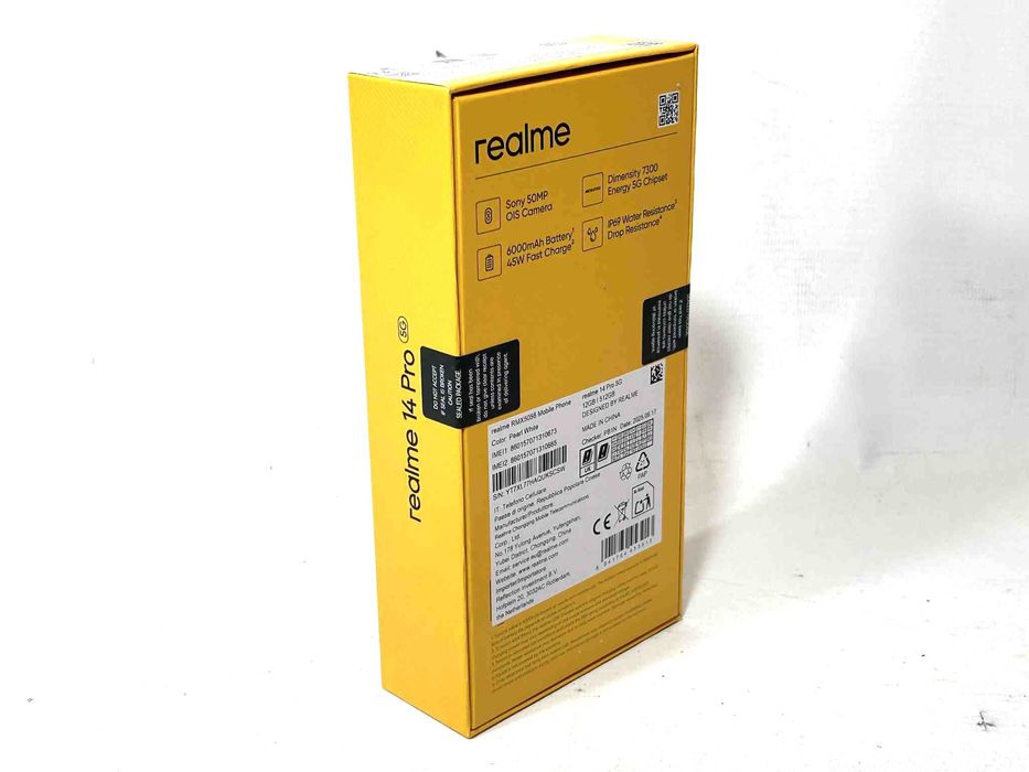 Realme 14 Pro 5G 12 GB/512 GB Pearl White (zaplombowany)