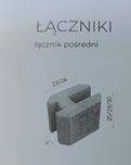 Łączniki pośrednie do ogrodzenia podmurówki