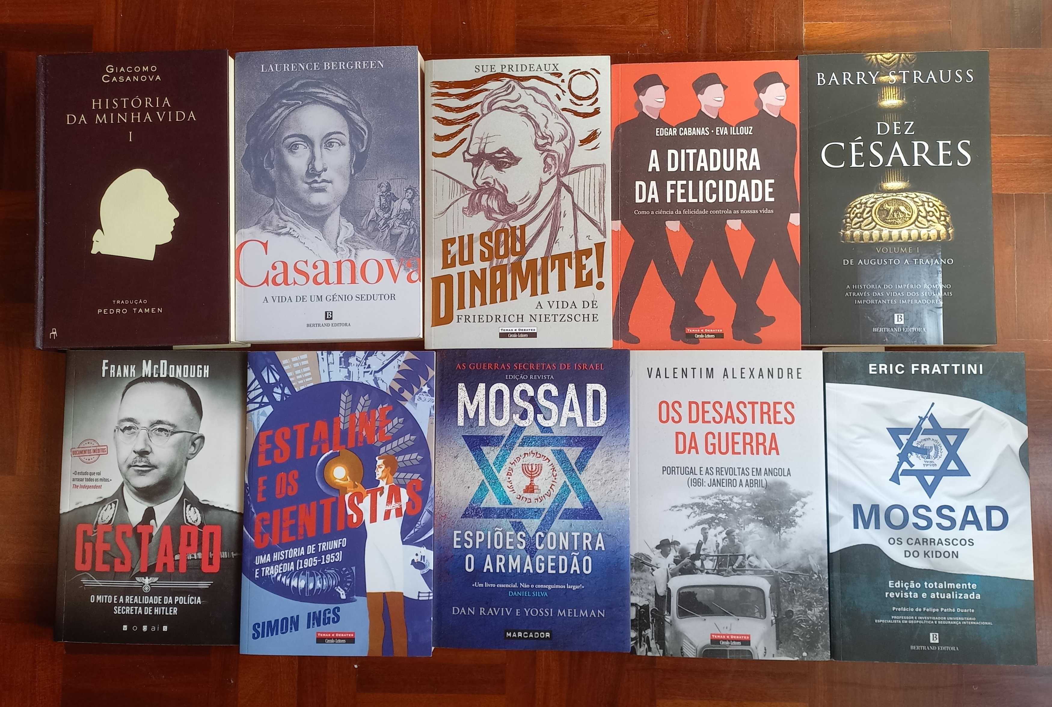 Lote de 34 livros