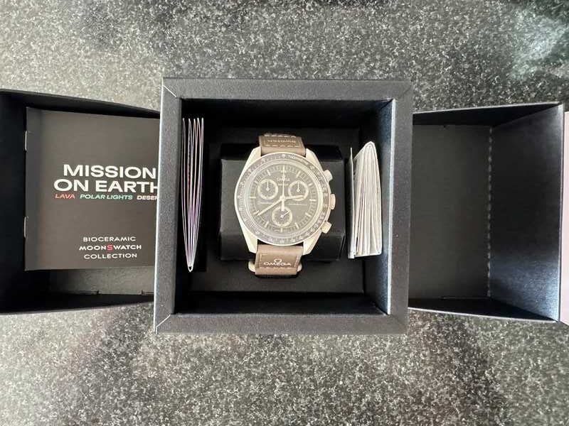 Omega x Swatch Misja na Ziemi Pustynia: Antywibracyjny Bioceramic