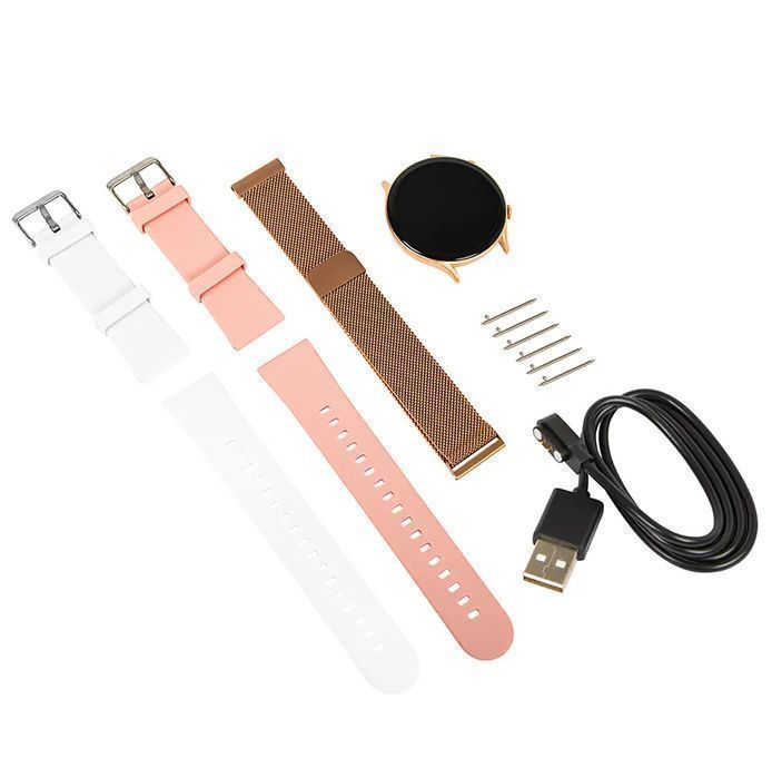 Zegarek damski smartwatch BLOW X19 funkcja rozmowy 3 paski w zestawie