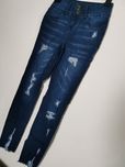 Spodnie jeansy z dziurami xs rainbow skinny