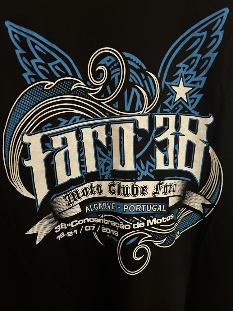 T shirt Moto Clube de Faro