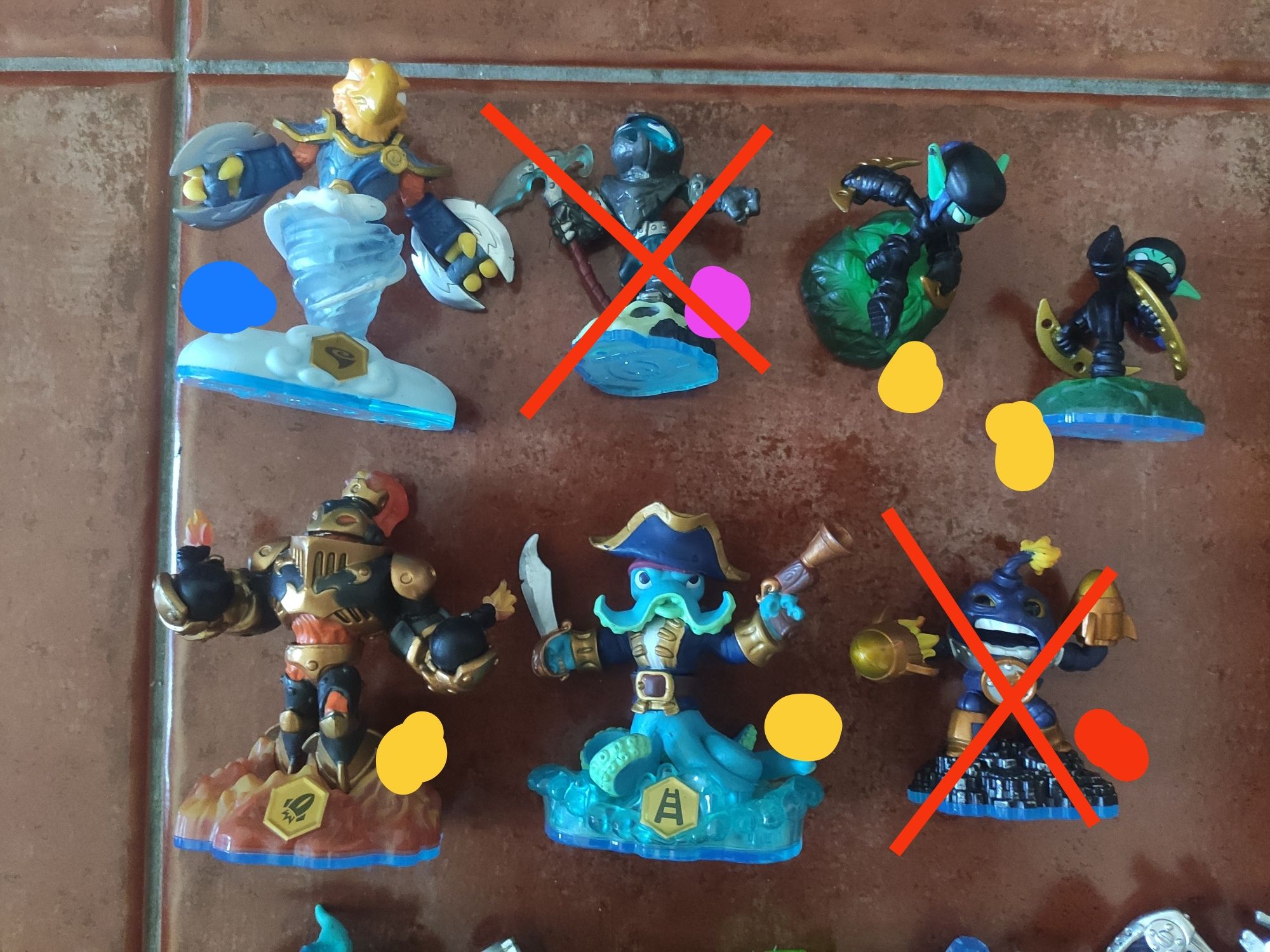 Figuras Skylanders (venda avulso)