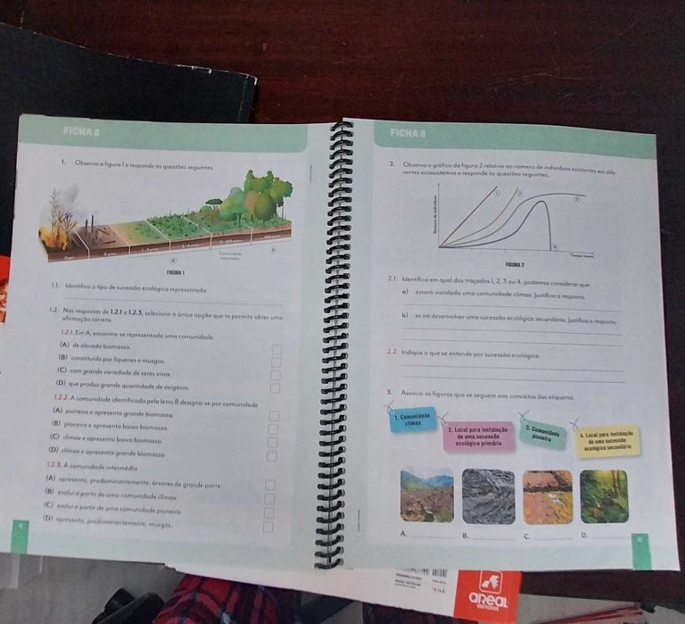 Caderno de Atividades Ciências Naturais Missão Ambente 8