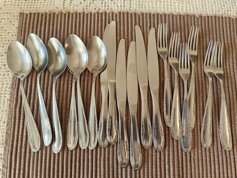 Gerlach nierdzewne Kłos 18 sztuk sztućce