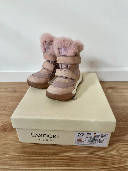 Kozaki śniegowce Lasocki rozmiar 27