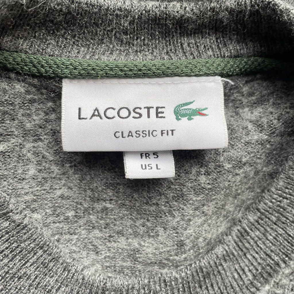 Lacoste sweter damski L wełna
50%Wełna