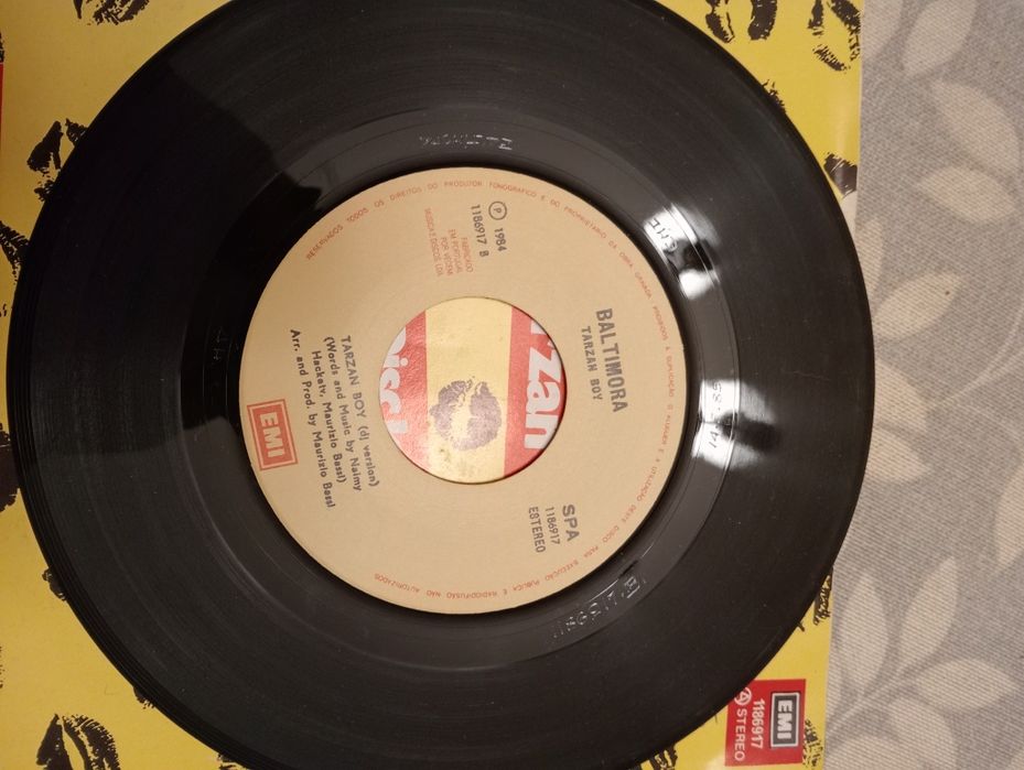 Vinil 7 'pol Baltimore - Tarzan Boy