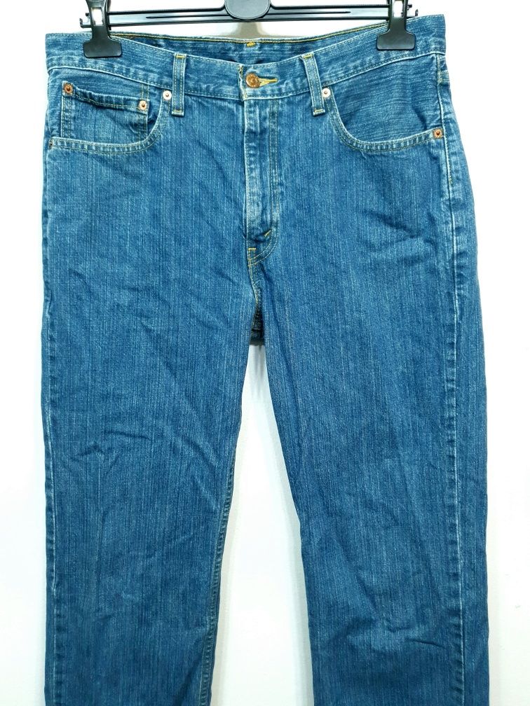 Spodnie jeansowe męskie Levis 751 W34 L34 M