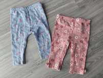 Legginsy, rozmiar 74