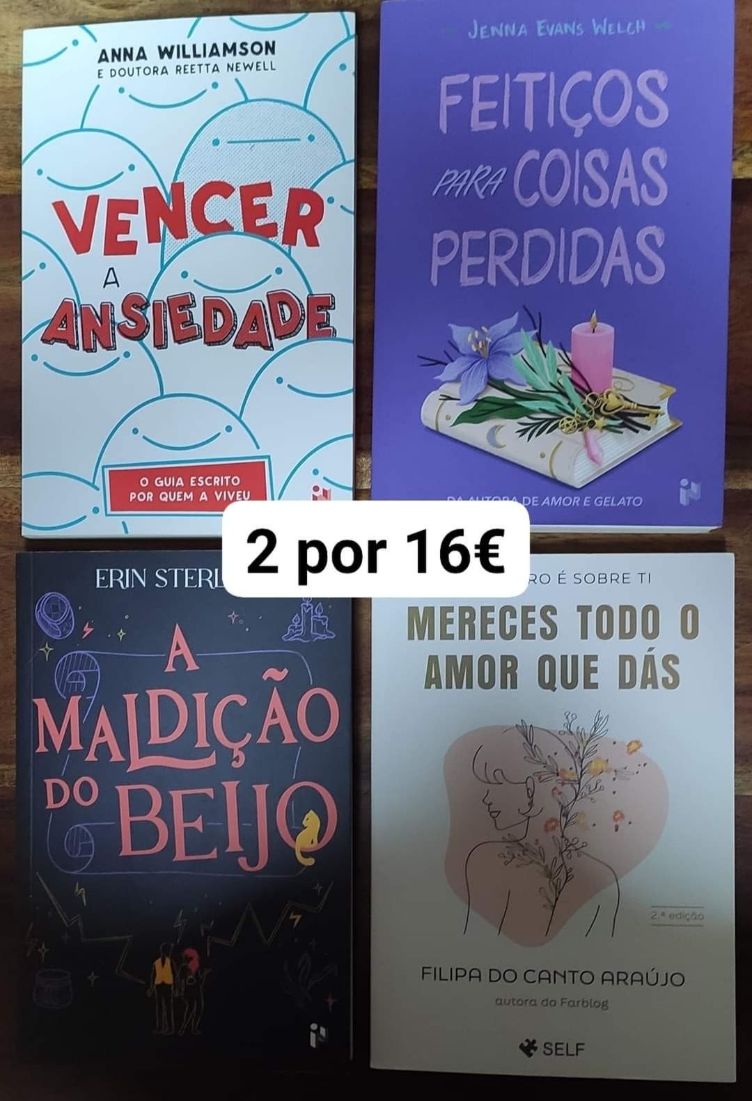 Livros novos!!! 2 por o preço de 1